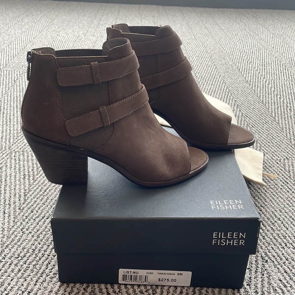 Eileen Fisher - List Nu Peep Toe ankle boot - Picture 3 of 11